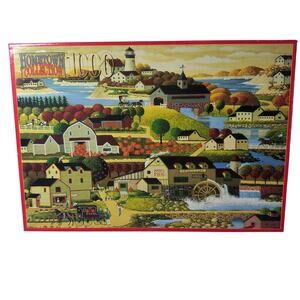 Vintage 1996 "Cider-Time" 1000-piece jigsaw puzzle